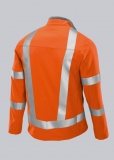 BP-Warnschutz, Warn-Softshelljacke, ca. 320g/m², warnorange