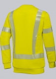 BP-Warnschutz, Warn-Sweatshirt für Sie & Ihn, warngelb