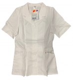 Gr.38 BP Damenkasack Berufskleid Berufsjacke Arbeitsjacke Arbeitskasack Berufskasack Schlupfjacke Kittel weiß