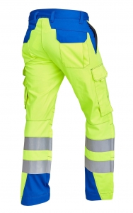 Bundhose 2652427 APC 1 - APC 2, VIS-LINE II  PROBAN®, leuchtgelb-kornblau