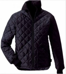 Gr.48/50 ROFA SteppJacke Arbeit Jacke Winterjacke Schutzjacke mit verlängertem Rücken Fleecekragen schwarz