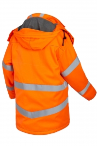 ROFA-Warnschutz, Warn-Parka, Multi 9+, leuchtorange