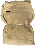 Gr.50 ROFA Schweißerschutzlatzhose Arbeitslatzhose Schweißerlatzhose Schweißerkleidung beige nach EN 470