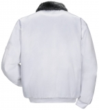 PLANAM-Kälteschutz, Winter-Arbeits-Berufs-Piloten-Jacke, Gletscher, weiss