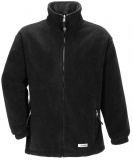 PLANAM-Kälteschutz, Fleece-Winter-Arbeits-Berufs-Jacke, Stream, schwarz/anthrazit