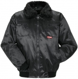 PLANAM-Kälteschutz, Gletscher Comfort, Winter-Arbeits-Berufs-Jacke, schwarz