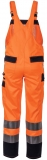 PLANAM-Warnschutz-Latzhose, 320 g/m², orange/marine