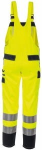 PLANAM-Warnschutz, Latzhose, 320 g/m², gelb/marine
