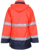 PLANAM-Warnschutz, Parka, orange/marine