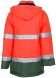 PLANAM-Warnschutz, Parka, orange/grün