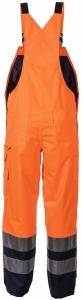 PLANAM-Warnschutz, Regen-Latzhose, orange/marine