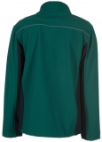 PLANAM-Kälteschutz, Winter-Softshell-Arbeits-Berufs-Jacke, Highline, grün/schwarz/rot