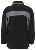 PLANAM-Kälteschutz, Fleece-Winter-Arbeits-Berufs-Jacke, PLALINE, schwarz/zink