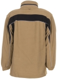 PLANAM-Kälteschutz, Fleece-Winter-Arbeits-Berufs-Jacke, PLALINE, sand/schwarz