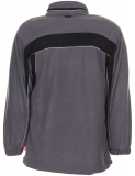 PLANAM-Kälteschutz, Fleece-Winter-Arbeits-Berufs-Jacke, PLALINE, schiefer/schwarz