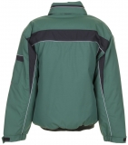 PLANAM-Kälteschutz, Winter Arbeits-Berufs-Jacke, Blouson, PLALINE, grün/schwarz