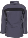 PLANAM-Kälteschutz, Softshell-Arbeits-Berufs-Jacke, Plaline, schiefer/schwarz