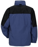 PLANAM-Kälteschutz, Redwood, Winter-Arbeits-Berufs-Jacke, amporablau/schwarz