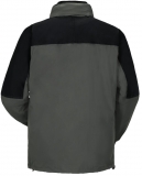 PLANAM-Kälteschutz, Winter-Wetter-Arbeits-Berufs-Jacke, Redwood, zink/schwarz