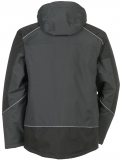 PLANAM-Kälteschutz, Winter-Wetter-Arbeits-Berufs-Jacke,, Desert, grau/schwarz