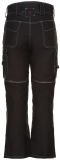 PLANAM Kälte-Schutz-Winterhose, Winter-Arbeits-Berufs-Bund-Hose, Basalt Hose schwarz
