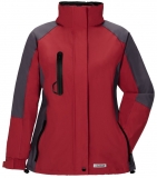 PLANAM-Kälteschutz, Damen-Winter-Wetter-Arbeits-Berufs-Jacke,Shape, rot/grau