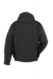 Planam-Outdoor Moto Winterjacke grau/schwarz