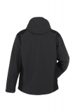 Planam-Outdoor Moto Softshelljacke grau/schwarz