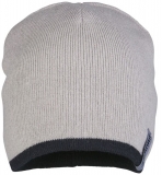 PLANAM-Kälteschutz, Winter-Strick-Mütze, stone/schwarz