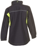 PLANAM-Kälteschutz, Junior Softshell-Arbeits-Berufs-Jacke, anthrazit/gelb