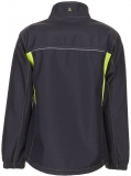 PLANAM-Kälteschutz, Softshell-Arbeits-Berufs-Jacke, Basalt Neon, anthrazit/gelb