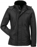 PLANAM-Kälteschutz, Damen-Winter-Wetter-Arbeits-Berufs-Jacke, Norit, 245 g/m², schwarz