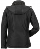 PLANAM-Kälteschutz, Damen-Winter-Wetter-Arbeits-Berufs-Jacke, Norit, 245 g/m², schwarz