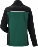 PLANAM-Kälteschutz, Damen-Hybridjacke, Norit, 245 g/m², grün/schwarz
