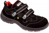 ELTEN S1 Sicherheitssandale Arbeitssandale Berufsschuhe Sandalen SCOTT ESD schwarz, Größe 35 u. 36