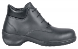 Gr.37 COFRA-Footwear, ELAINE S3 SRC, Arbeits-Berufs-Sicherheits-Schuhe, hoch, schwarz
