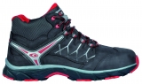 Gr.44 COFRA-Footwear, NEW BRONX BLACK, S3, SRC, Arbeits-Berufs-Sicherheits-Schuhe, hoch, schwarz