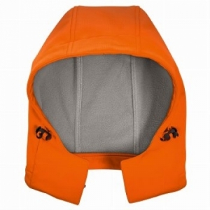 BIG-4-Protect-Warnschutz, Warn-Softshell-Kapuze, leuchtorange