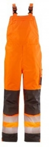 BIG-4-Protect-Warnschutz, Warn-Wetterschutz-Latzhose, Atlanta, leuchtorange