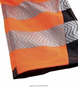 BIG-4-Protect-Warnschutz, Warn-Bundhose, Tennessee, leuchtorange/grau