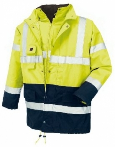 BIG-TEXXOR-Warnschutz, Winter-Warn-Parka, Calgary, leuchtgelb/navy