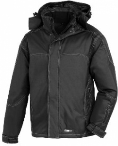 BIG-TEXXOR-Kälteschutz, Winter-Wetter-Arbeits-Berufs-Jacke, Aspen, schwarz