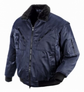 BIG-TEXXOR-Kälteschutz, - Winter-Arbeits-Berufs-Piloten-Jacke, 4-in-1-Pilotenjacke, Oslo, marine