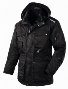 BIG-TEXXOR-Kälteschutz, Winter-Wetter-Arbeits-Berufs-Jacke, Boston, schwarz