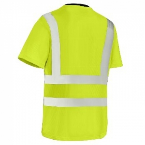 BIG-TEXXOR-Warnschutz, Warn-T-Shirt, Hooge, leuchtgelb