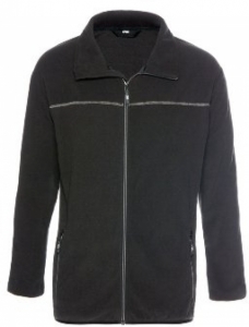 BIG-TEXXOR-Kälteschutz, Micro-Fleece-Arbeits-Berufs-Jacke, Bergen, 160g/m², schwarz