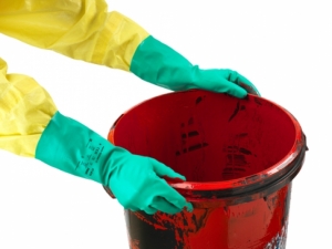 ANSRLL-Einwegschutz, NITRIL-HANDSCHUHE, SOLVEX, 37-676, grün