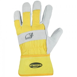 F-STRONGHAND-Handschutz, Rindspaltleder, Arbeitshandschuhe, *MAMMUT*