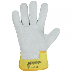 F-STRONGHAND-Handschutz, Rindspaltleder, Arbeitshandschuhe, *MAMMUT*