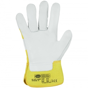 F-STRONGHAND-Handschutz, Winter, Rindvollleder, Arbeitshandschuhe, *EISBÄR*, Pkg.a`12